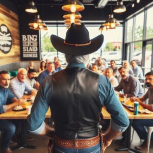 Business Lunch Club's lunch and learn emphasizing business members